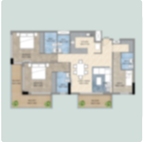Two Bedroom with maid room